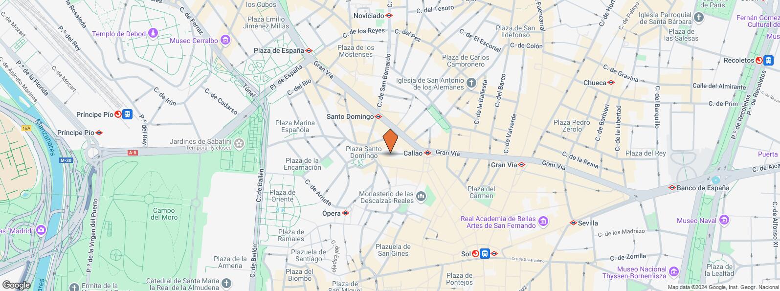 Mapa de Calle Jacometrezo, 15, Centro, Madrid, 28013