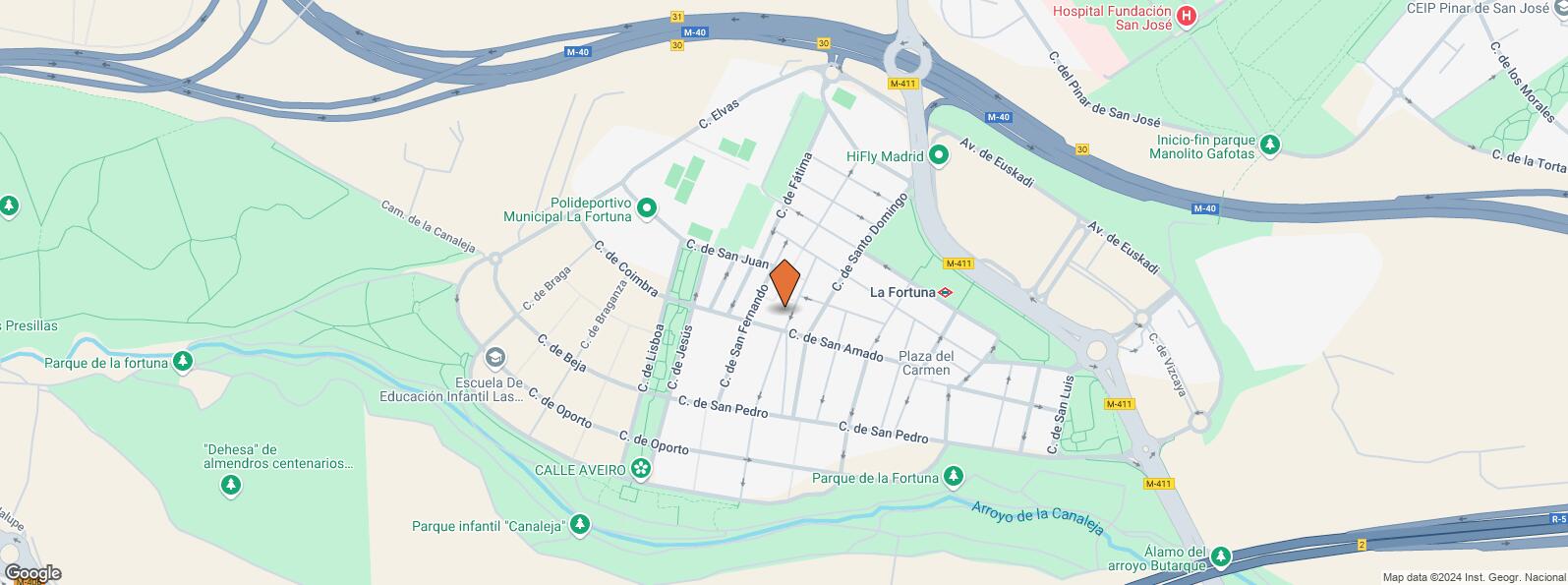 Location Map for Calle San Felipe, 14, Leganés, Madrid, 28917