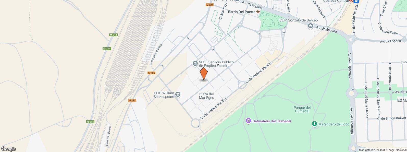 Mapa de Plaza Mar Caspio, 1, Coslada, Madrid, 28820