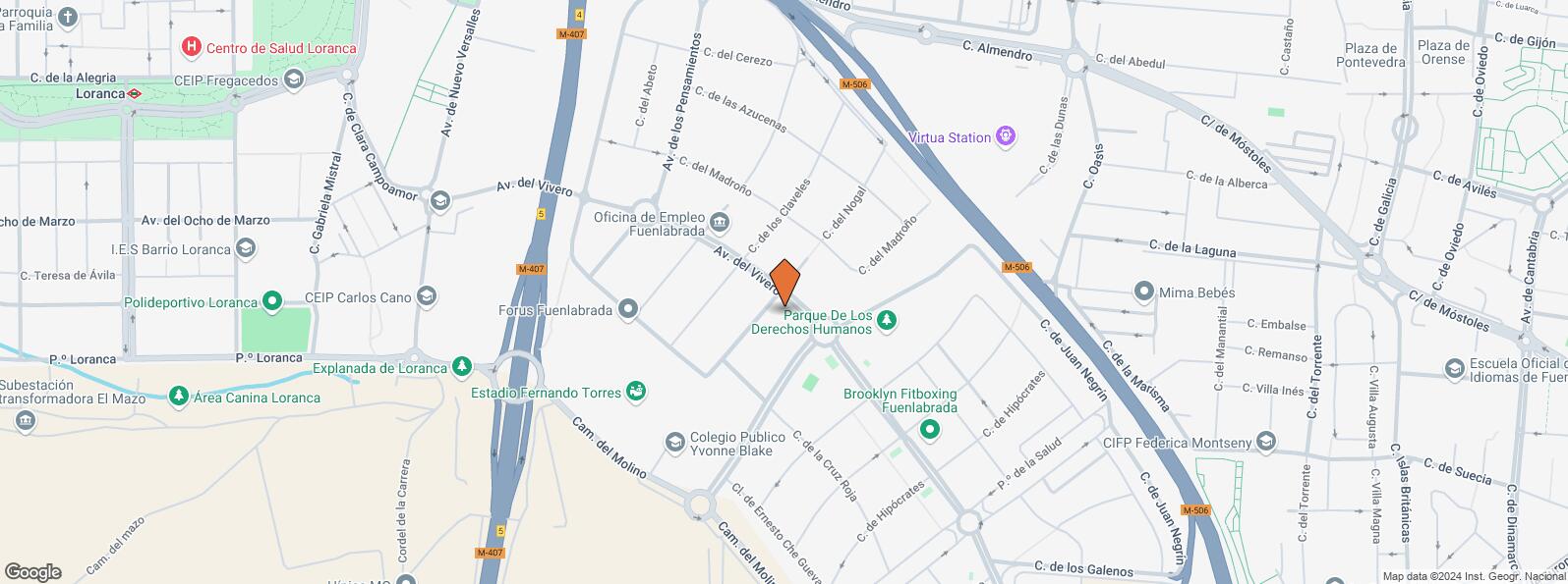 Mapa de Calle Laurel, 3, Fuenlabrada, Madrid, 28942