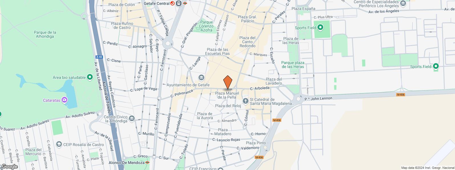 Mapa de Calle Jardines, 8, Getafe, Madrid, 28901