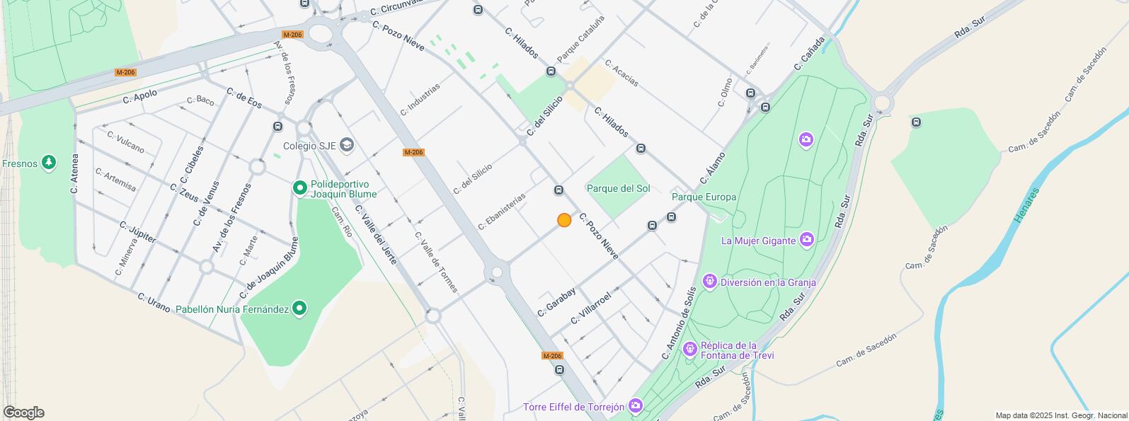 Location Map for Zona industrial, Torrejón de Ardoz, Madrid, 28850