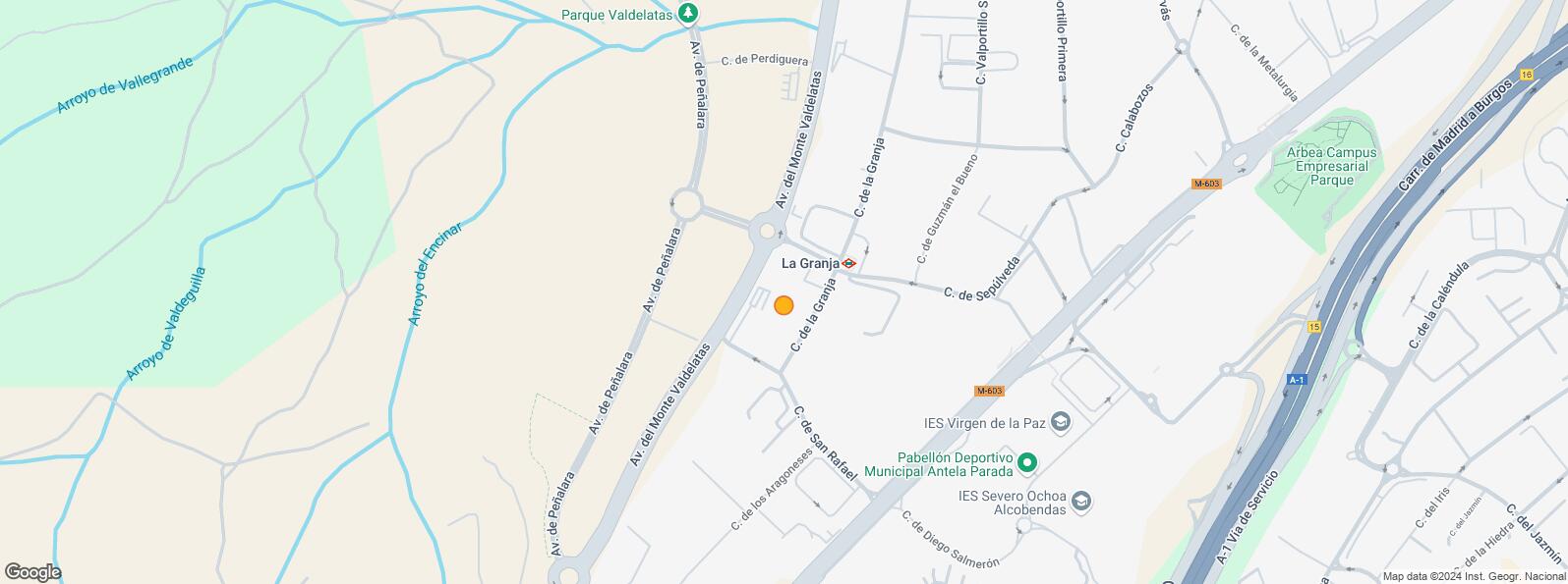 Mapa de Polígono industrial Alcobendas, Alcobendas, Madrid, 28108