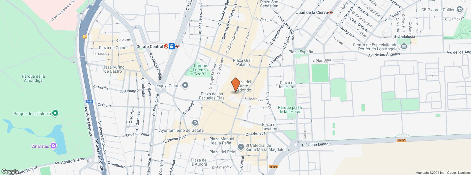 Mapa de Calle Mariano Ron, 13, Getafe, Madrid, 28901