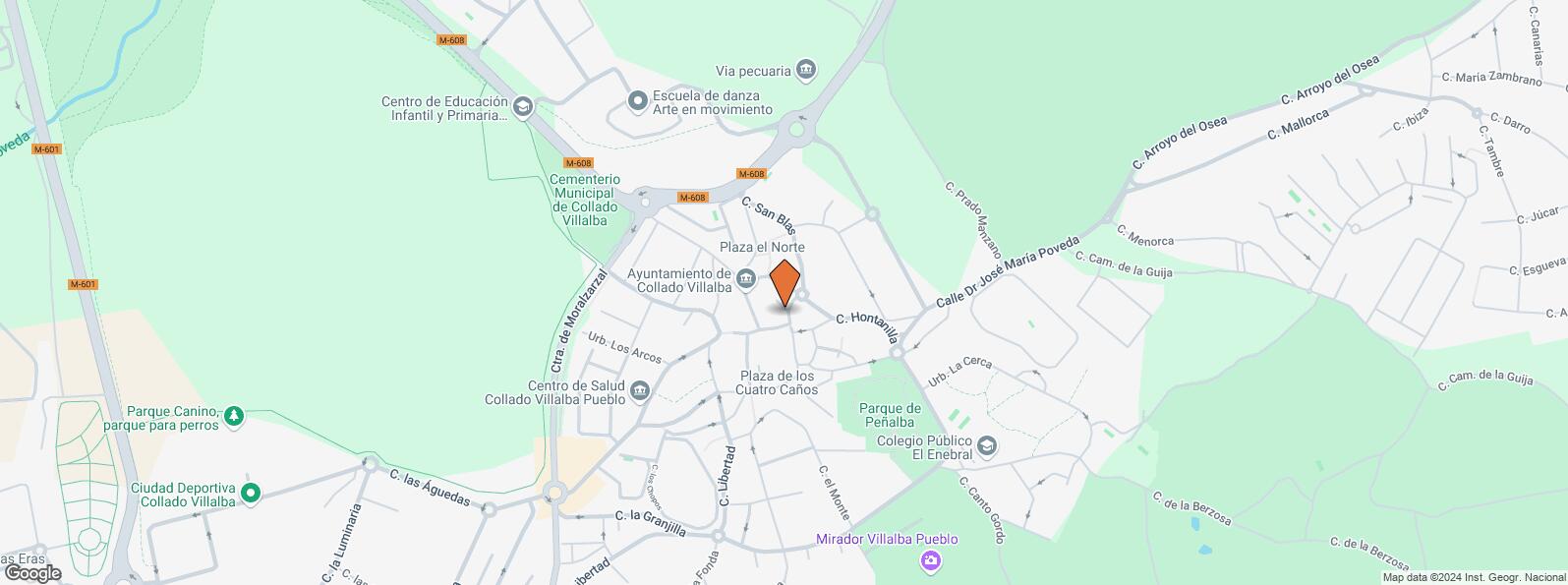 Mapa de Calle San Blas, 6, Collado Villalba, Madrid, 28400