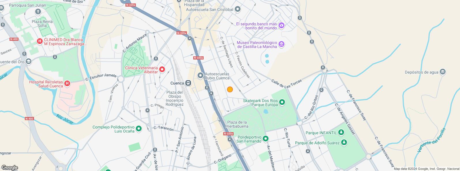 Location Map for Calle Eras del Tío Cañamón, Cuenca, 16004