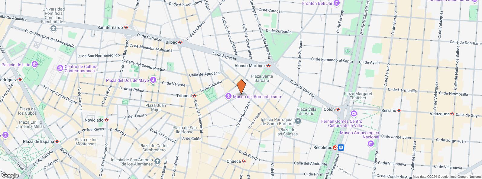 Mapa de Calle San Mateo, 30, Centro, Madrid, 28004