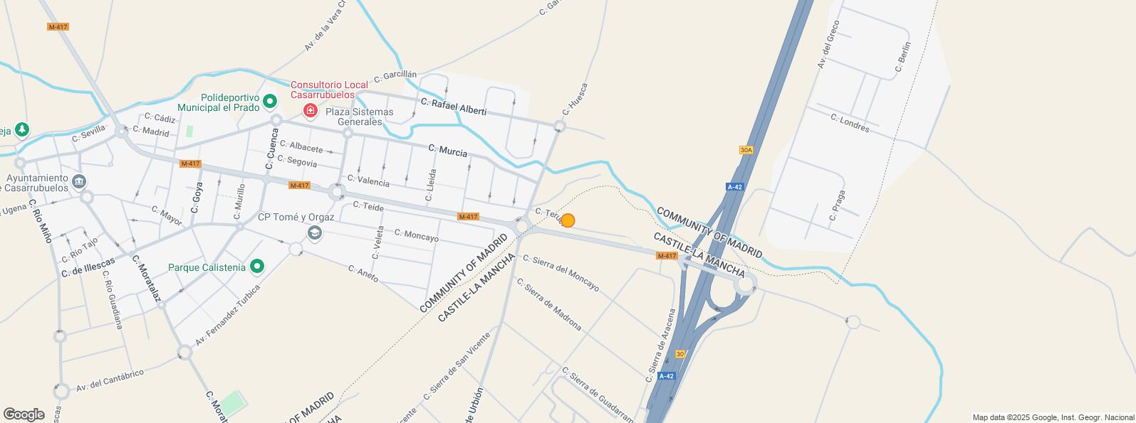 Mapa de Calle Sierra Madroña, Illescas, Toledo, 45200