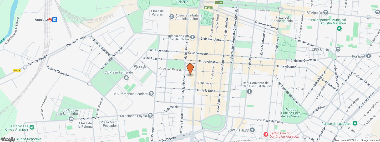 Mapa de Calle Florida, 21, Aranjuez, Madrid, 28300