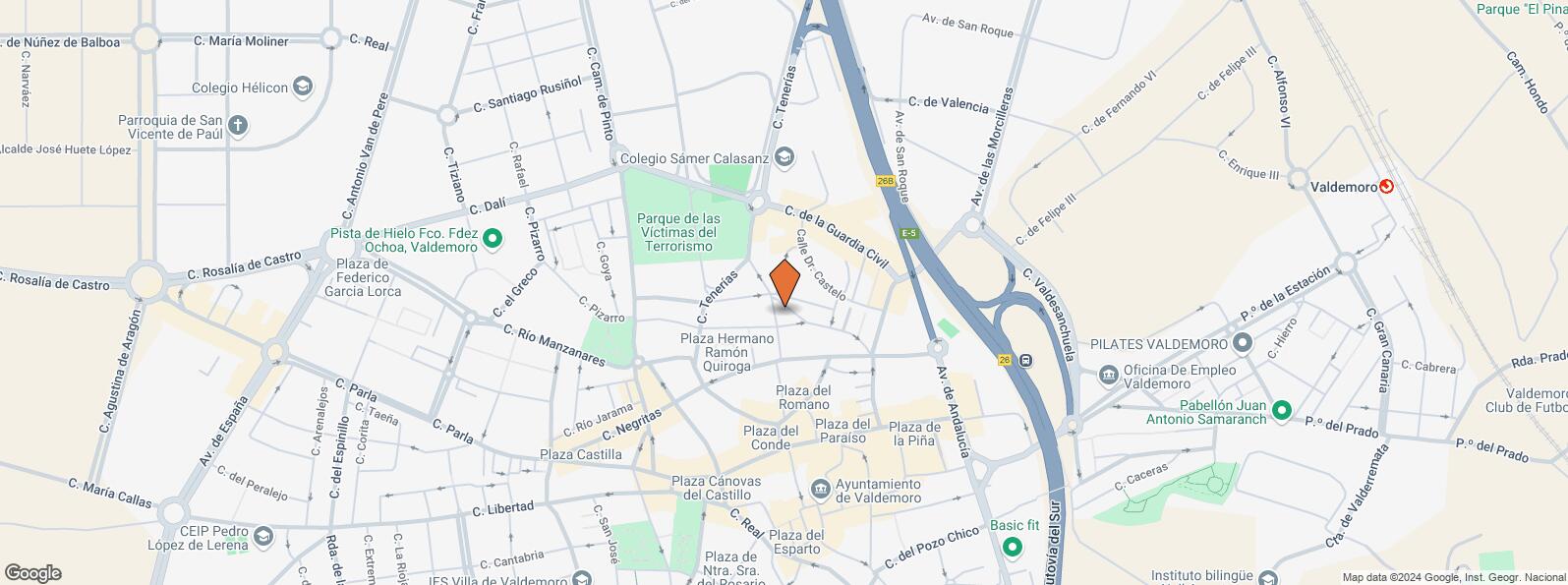 Location Map for Calle Apostol Santiago, 4, Valdemoro, Madrid, 28342