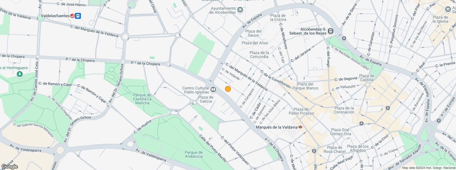 Mapa de Calle Transradio, Alcobendas, Madrid, 28100