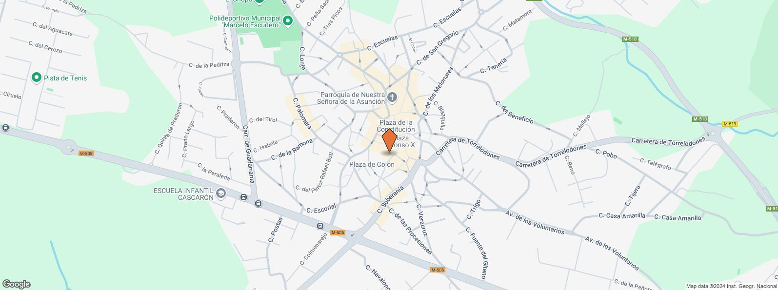 Mapa de Calle Cantos, 8, Galapagar, Madrid, 28260