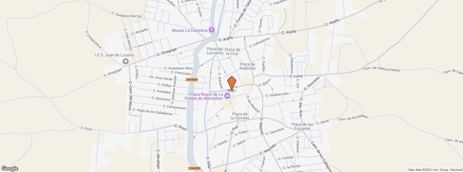 Mapa de Calle Lino Ramos, 3, La Puebla de Montalbán, Toledo, 45516