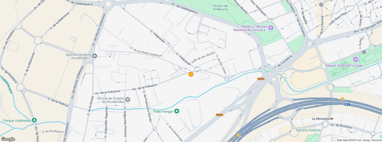 Mapa de Zona empresarial Alcobendas, Alcobendas, Madrid, 28108