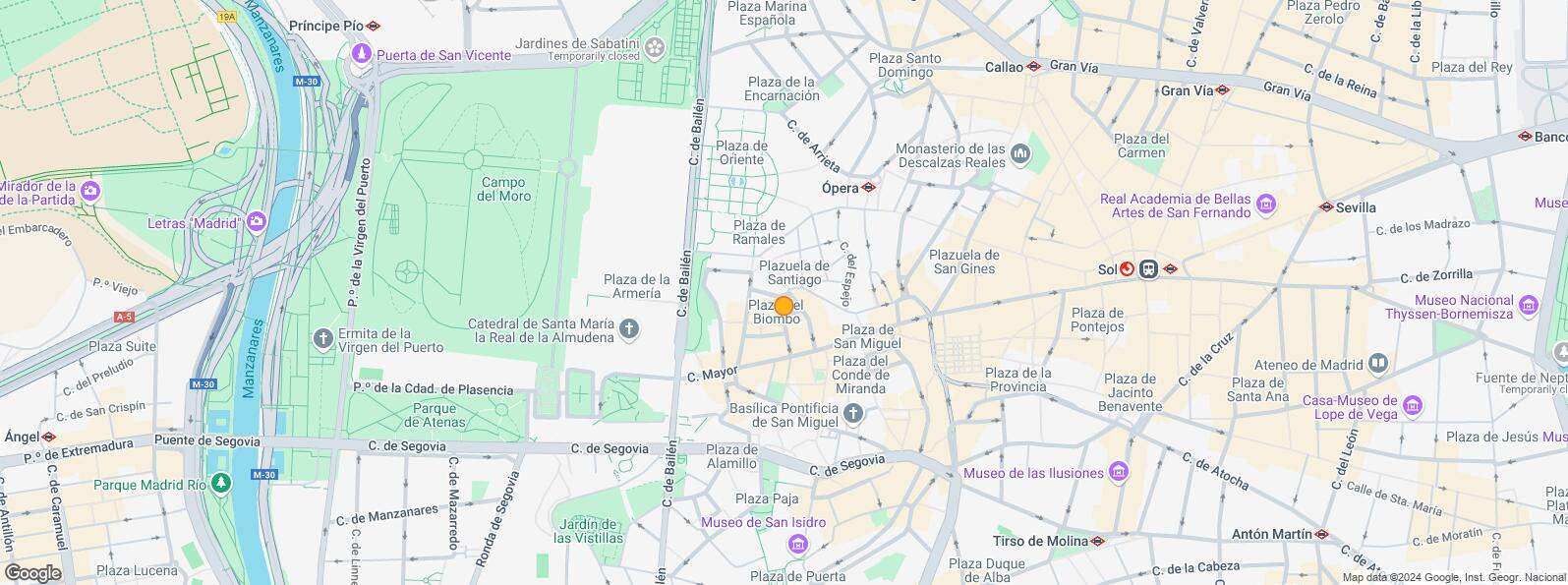 Location Map for Calle Juan de Herrera, Centro, Madrid, 28013