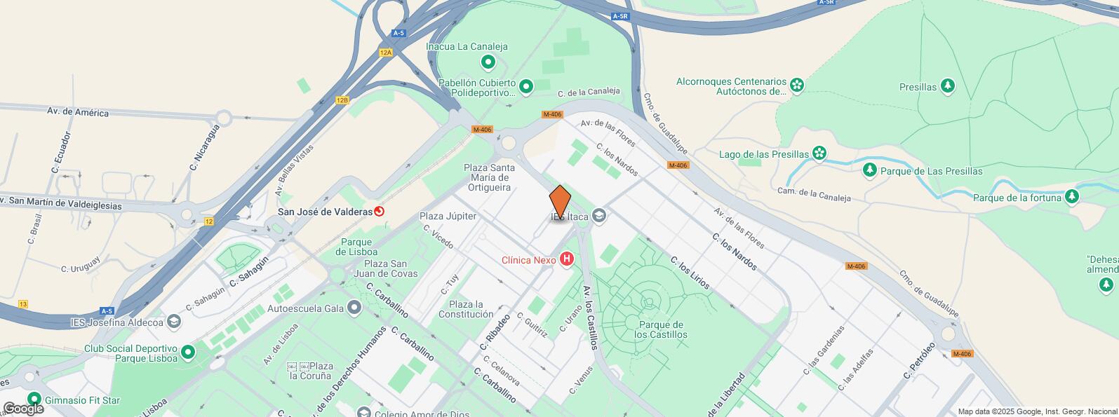 Mapa de Calle Puentedeume, 6, Alcorcón, Madrid, 28925