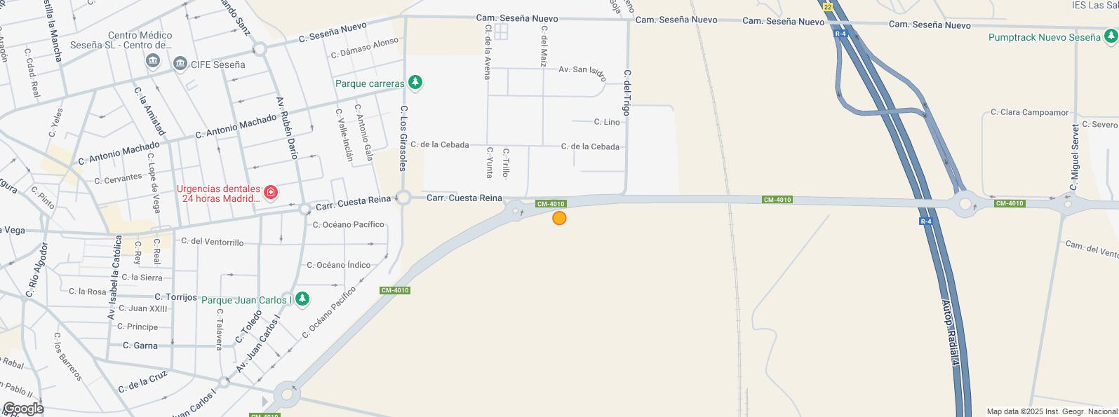 Location Map for Calle Trillo, Seseña, Toledo, 45223