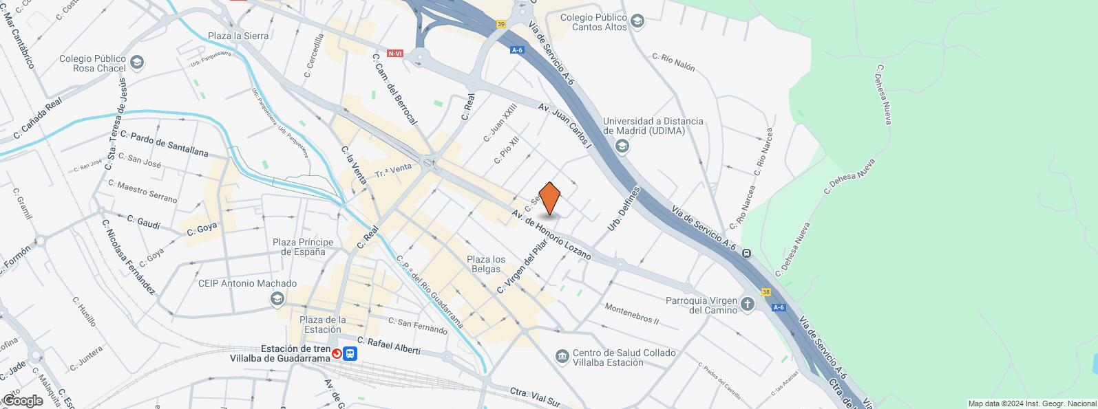 Mapa de Calle Luceros, 2, Collado Villalba, Madrid, 28400