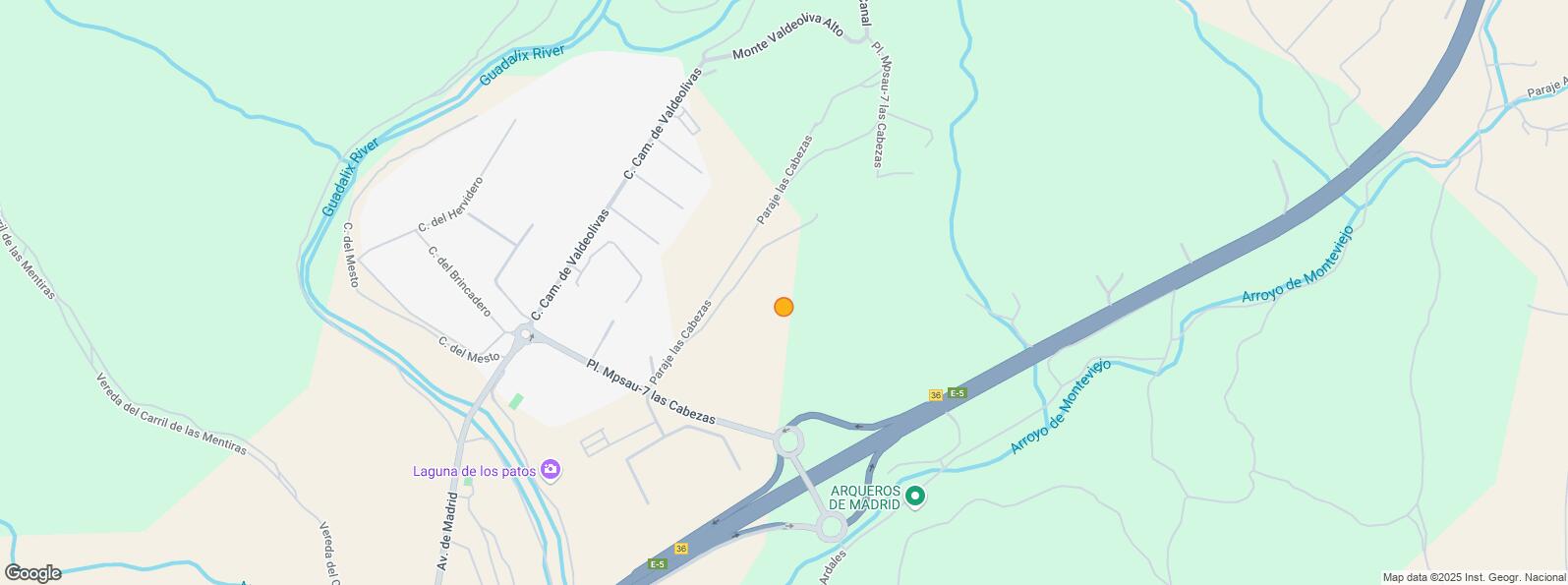 Location Map for MPSAU-7 Las Cabezas, San Agustín del Guadalix, Madrid, 28750