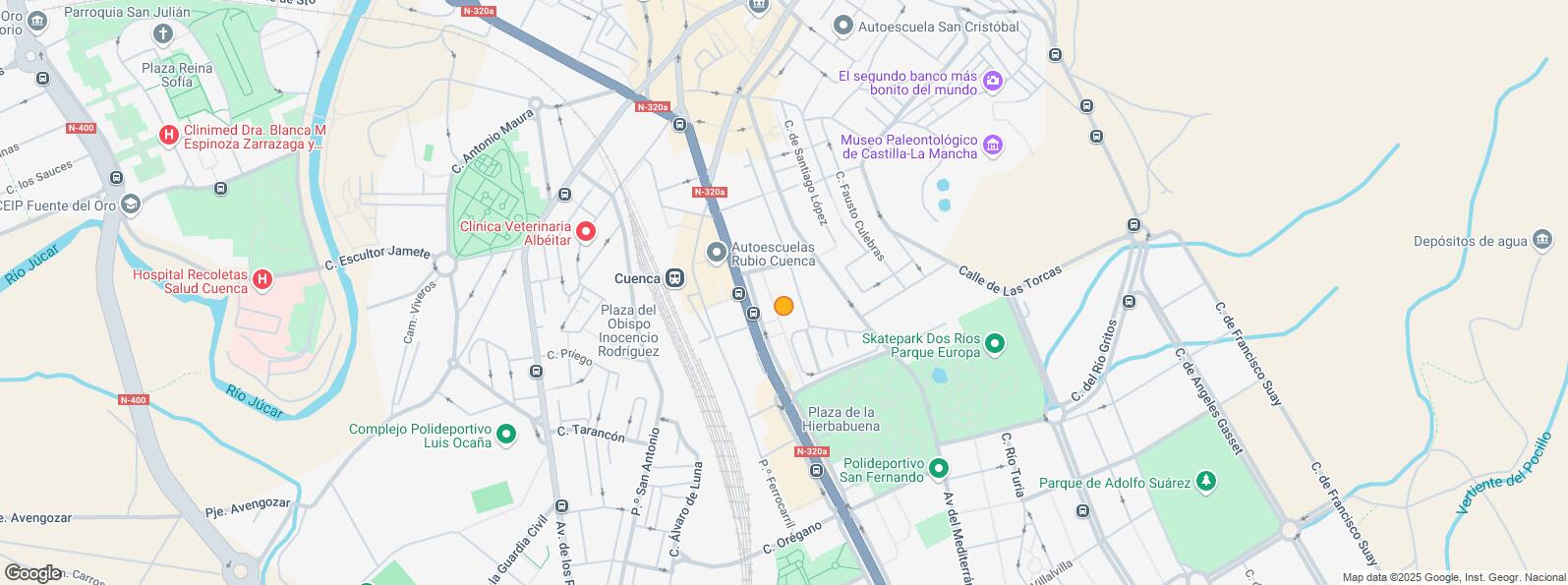 Location Map for Calle Camino Cañete, Cuenca, 16004