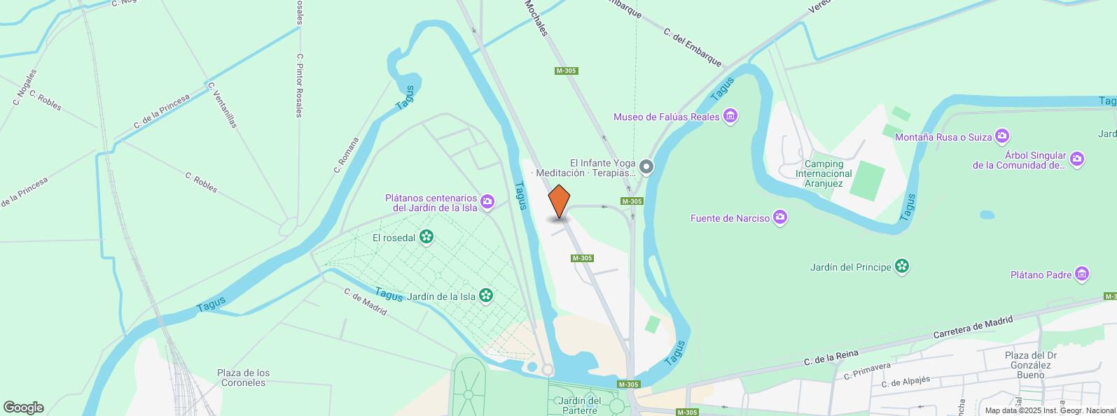 Location Map for Carretera Madrid-Aranjuez, 11, Aranjuez, Madrid, 28300