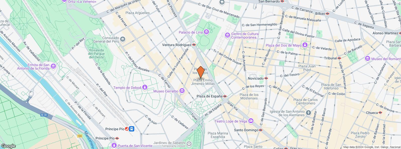 Mapa de Calle Princesa, 3, Moncloa - Aravaca, Madrid, 28008