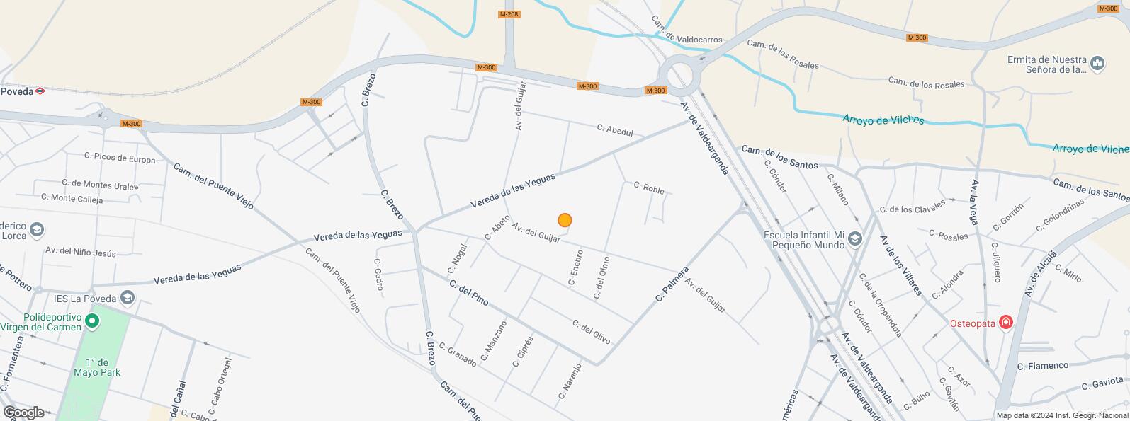 Mapa de Polígono Industrial El Guijar, Arganda del Rey, Madrid, 28500