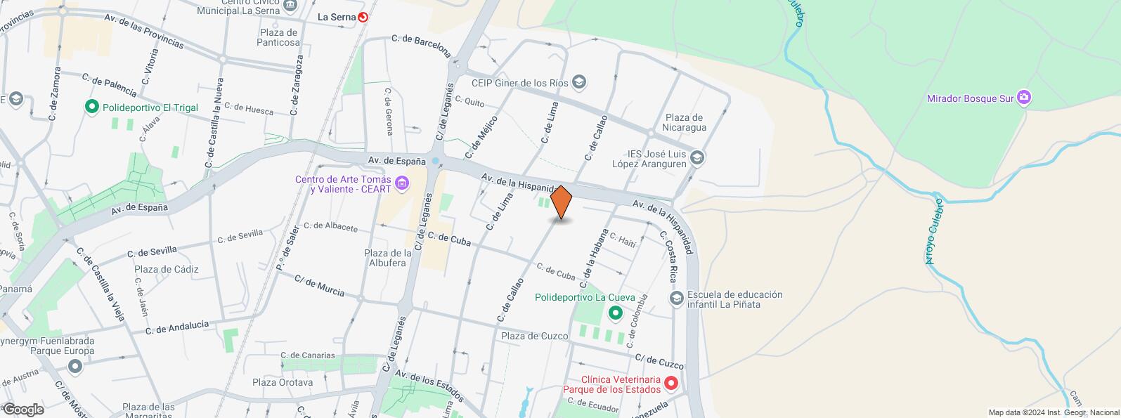 Mapa de Calle Callao, 34, Fuenlabrada, Madrid, 28945