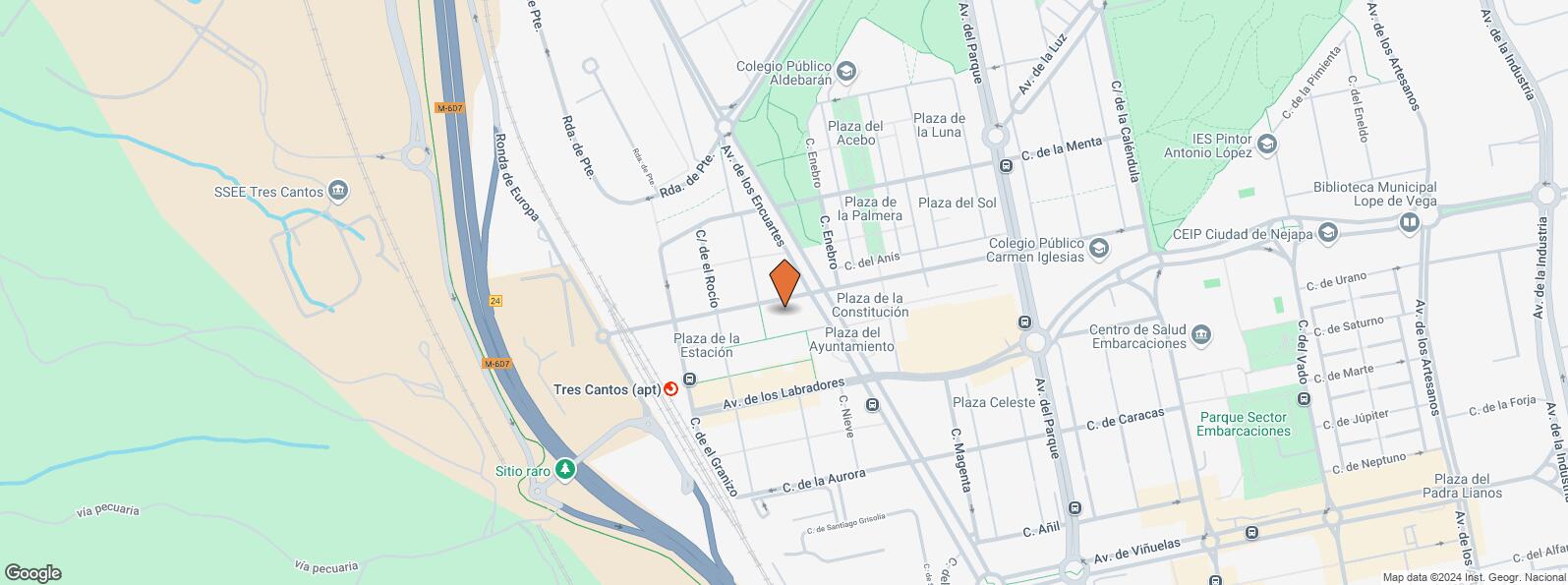 Mapa de Calle Viento, 12, Tres Cantos, Madrid, 28760