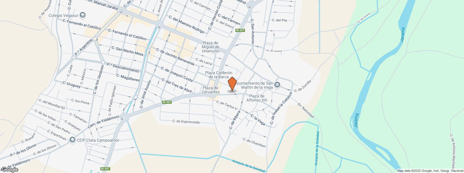 Location Map for Calle Valdemoro, 8, San Martín de la Vega, Madrid, 28330