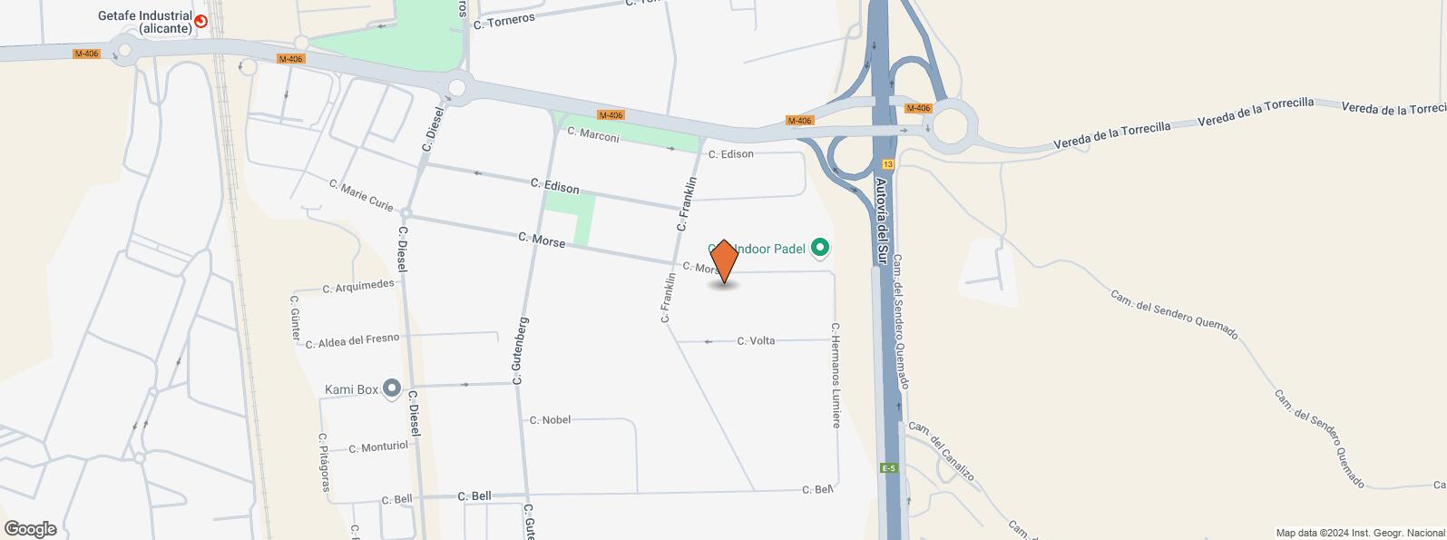 Mapa de Calle Morse, 30, Getafe, Madrid, 28906