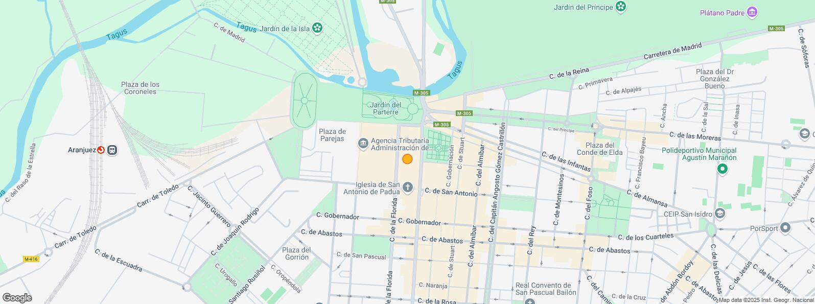 Mapa de Calle Stuart, Aranjuez, Madrid, 28300